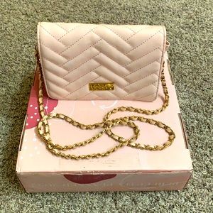 🎀Small pink Bebe crossbody Purse🎀